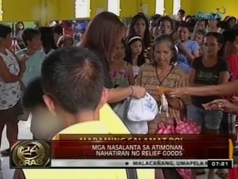 24Oras: Ilang residente, lumikas sa Kapuso classrooms noong bagyong Glenda