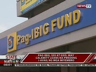 下载视频: SONA: Pag-IBIG, SSS at GSIS, may calamity loans na pwedeng i-avail ng mga miyembro