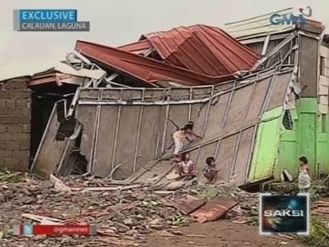 Saksi: Mga kongkretong bahay, walang panama sa bagsik ng bagyong Glenda