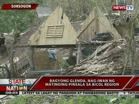 SONA: Bagyong Glenda, nag-iwan ng matinding pinsala sa Bicol Region