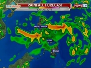 NTVL: Weather update as of 9:15 a.m (July 20, 2014)