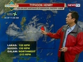 BT: Weather update as of 12:03 p.m (July 20, 2014)