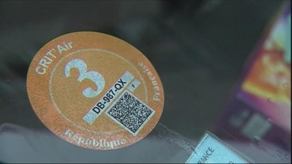 Controversial anti-pollution car stickers come into force in Paris