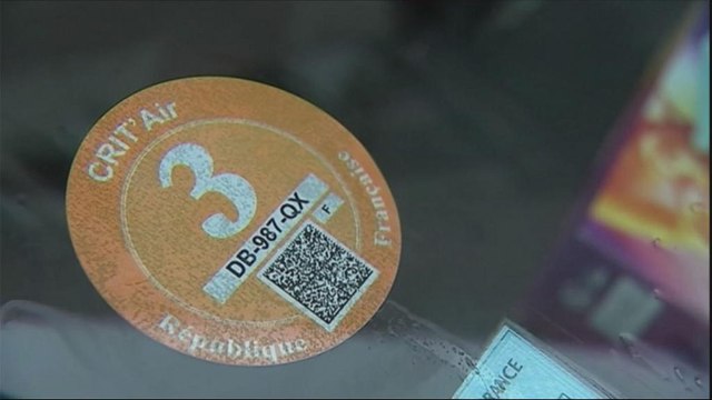 França:Vinheta antipoluição obrigatória nos automóveis