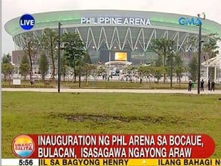 UB: Inauguration ng PHL Arena sa Bocaue, Bulacan, isasagawa ngayong araw
