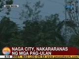 UB: Naga City, nakararanas ng mga pag-ulan