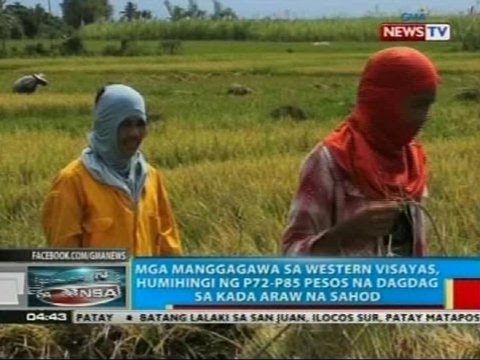 Mga manggagawa sa Western Visayas, humihingi ng P72-P85/araw na dagdag-sahod