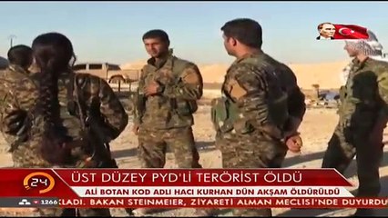 PYDnin üst düzey teröristlerinden olan Ali Botan kod adlı Hacı Kurhan öldürüldü