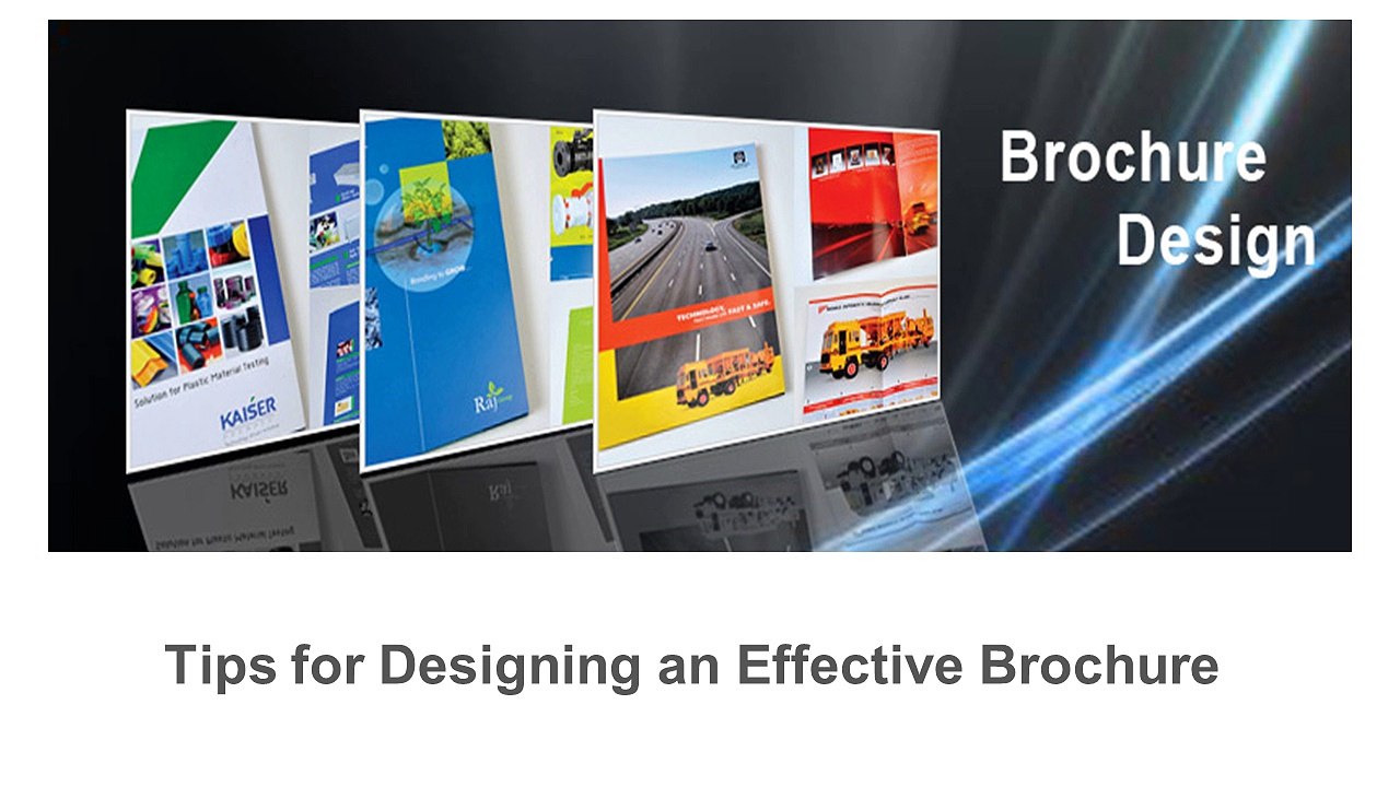 Tips for Designing an Effective Brochure
