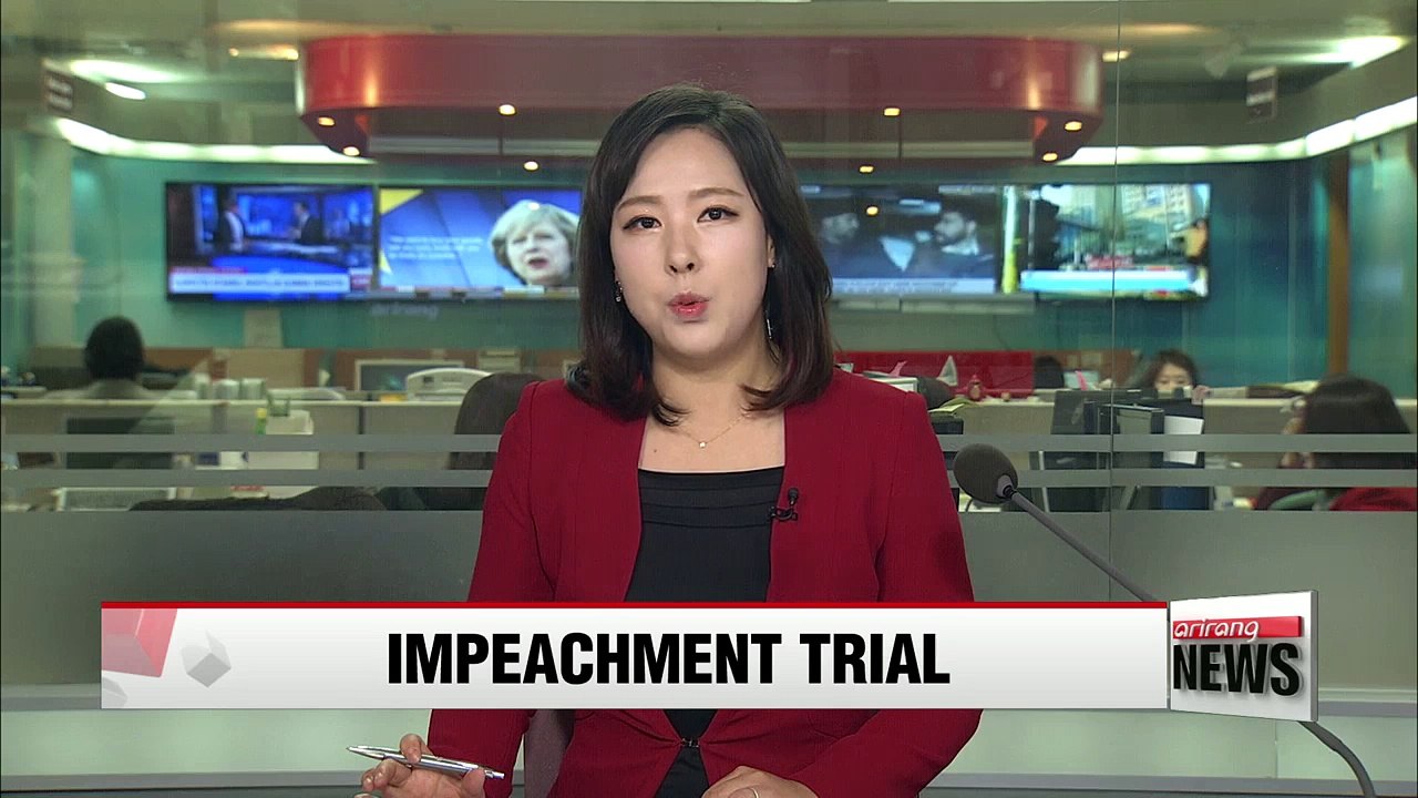 Constitutional Court reviewing evidence in impeachment trial