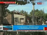 BP: 177 na bahay sa Negros Occidental, nasira dahil sa masamang panahon