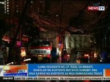 NTG: Mga kawad ng kuryente sa JP Rizal sa Makati, naglunduan matapos sumabit sa 3 truck