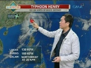 UH: Typhoon Henry, patuloy na gumagalaw papalabas ng PAR