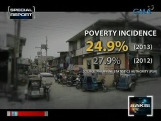 Isang pamilya, gutom at naghihirap pa rin kahit bumaba raw ang antas ng gutom at kahirapan sa bansa