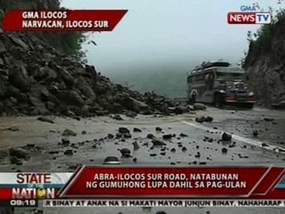 SONA: Ilang bayan sa Ilocos region, patuloy na nakararanas ng pag-ulan dahil sa Bagyong Henry