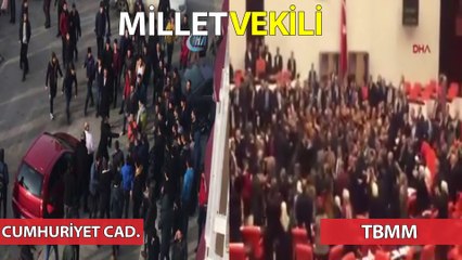 Millet-vekili tekme tokat!