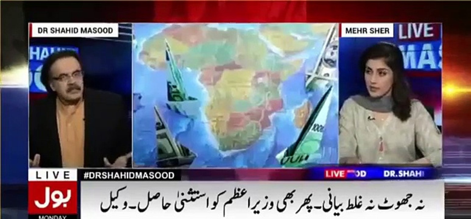 Doctor Shahid Masood gives a befitting reply to PMLN for saying that Imran Khan is scared of Maryam