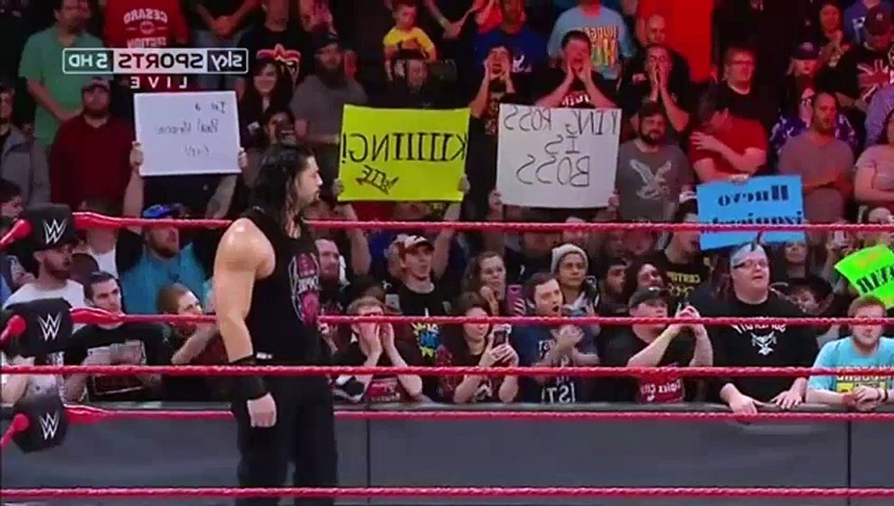 Brock Lesnar Returns and attacks to all - WWE Raw 16 January 2017 - YouTube