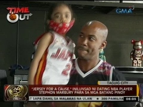 24 Oras: Jersey for a Cause , inilunsad ni dating NBA player Stephon Marbury