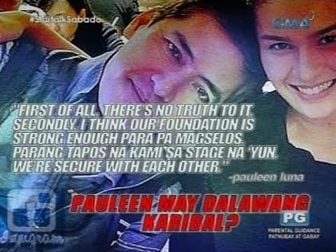 Startalk: Pauleen Luna itinangging nagkakalabuan sila nila Vic Sotto