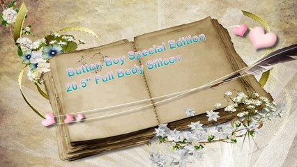 20.5" Full Body Silicone Baby - Button Boy Special Edition by An Huang