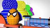 Colors for Children to Learn with Thomas Train Vehicles 3D - Colours for Kids - Learning Videos #2