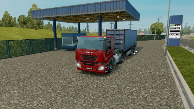Euro Truck Simulator 2 Gameplay #12 Canned Beef Transport to Olsztyn IVECO STRALIS Truck