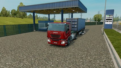 Euro Truck Simulator 2 Gameplay #12 Canned Beef Transport to Olsztyn IVECO STRALIS Truck