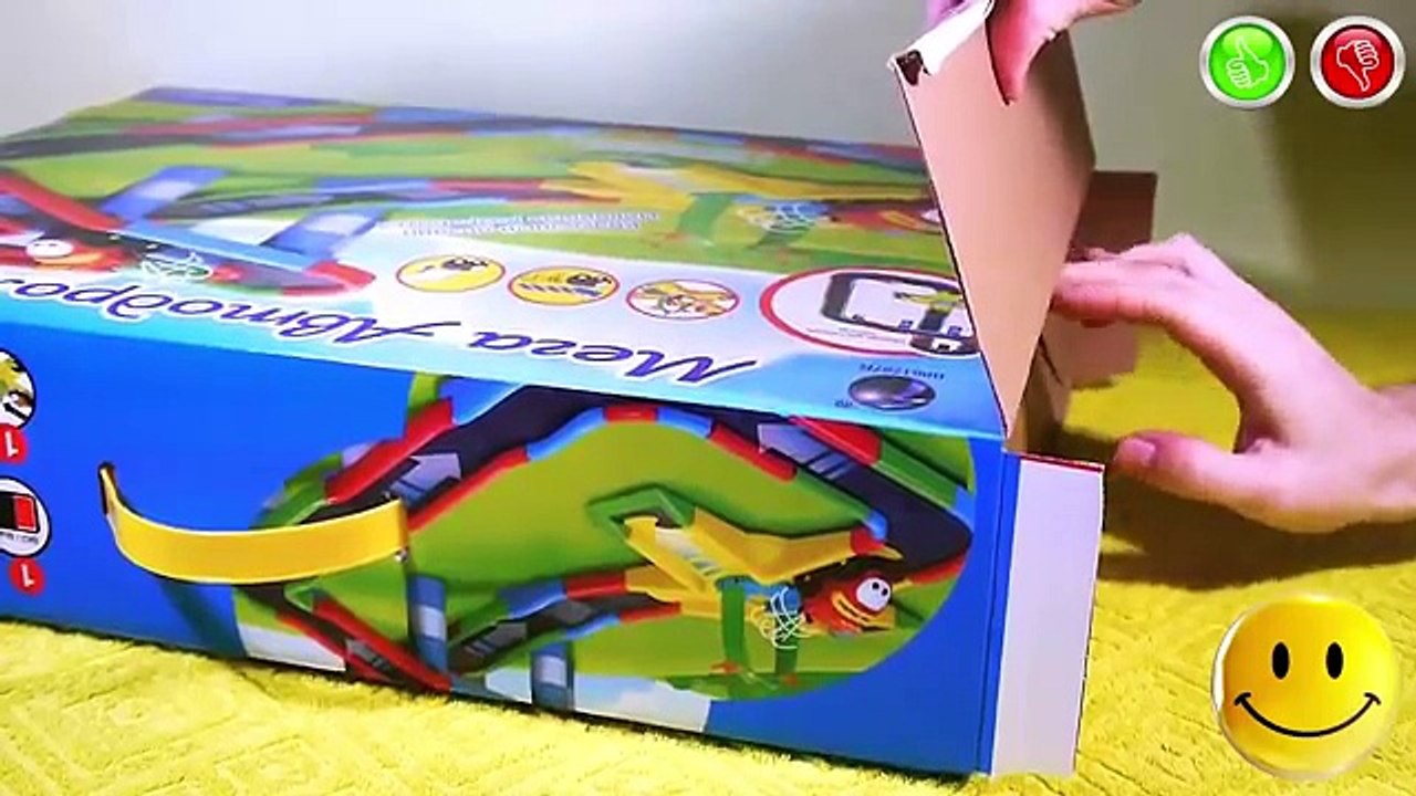 Mega Speedway Track with red Car for Toddlers Toys VIDEO FOR CHILDREN Mega Speedway Track