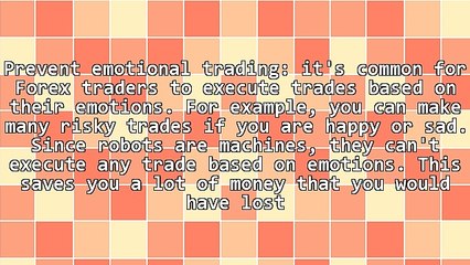 Pros And Cons Of Forex Robots