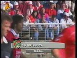 20.10.1993 - 1993-1994 UEFA Cup Winners' Cup 2nd Round 1st Leg Benfica 3-1 CSKA Sofya