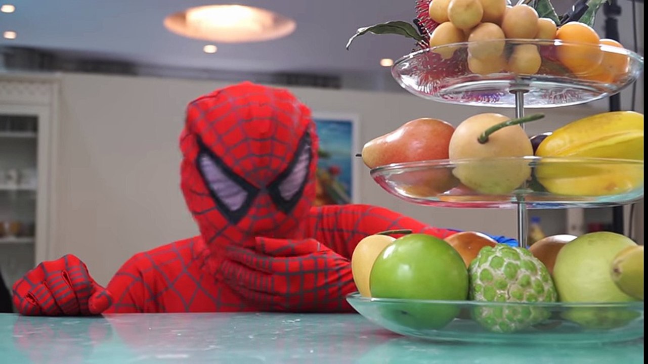 Spiderman Frozen Elsa Baby Prank Snow White Superman and Hulk Anna Love Story Superhero in real life