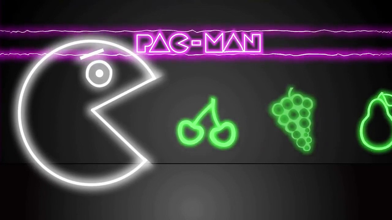 Learn Colors With Pacman for Kids Colours for Kids to Learn Learning Videos