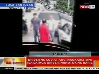 BT: Driver ng SUV at AUV, nagkaalitan; isa sa mga driver, nanutok ng baril
