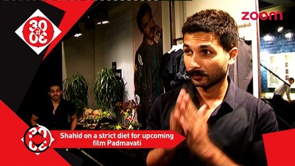Shahid Kapoor sweats it out for Padmavati,Katrina Kaif more popular in the UK.