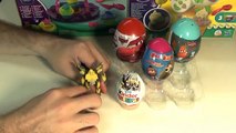Surprise eggs - Disney Cars, Planes, Kinder Surprise Transformers, Маша и Медведь, Киндеры видео