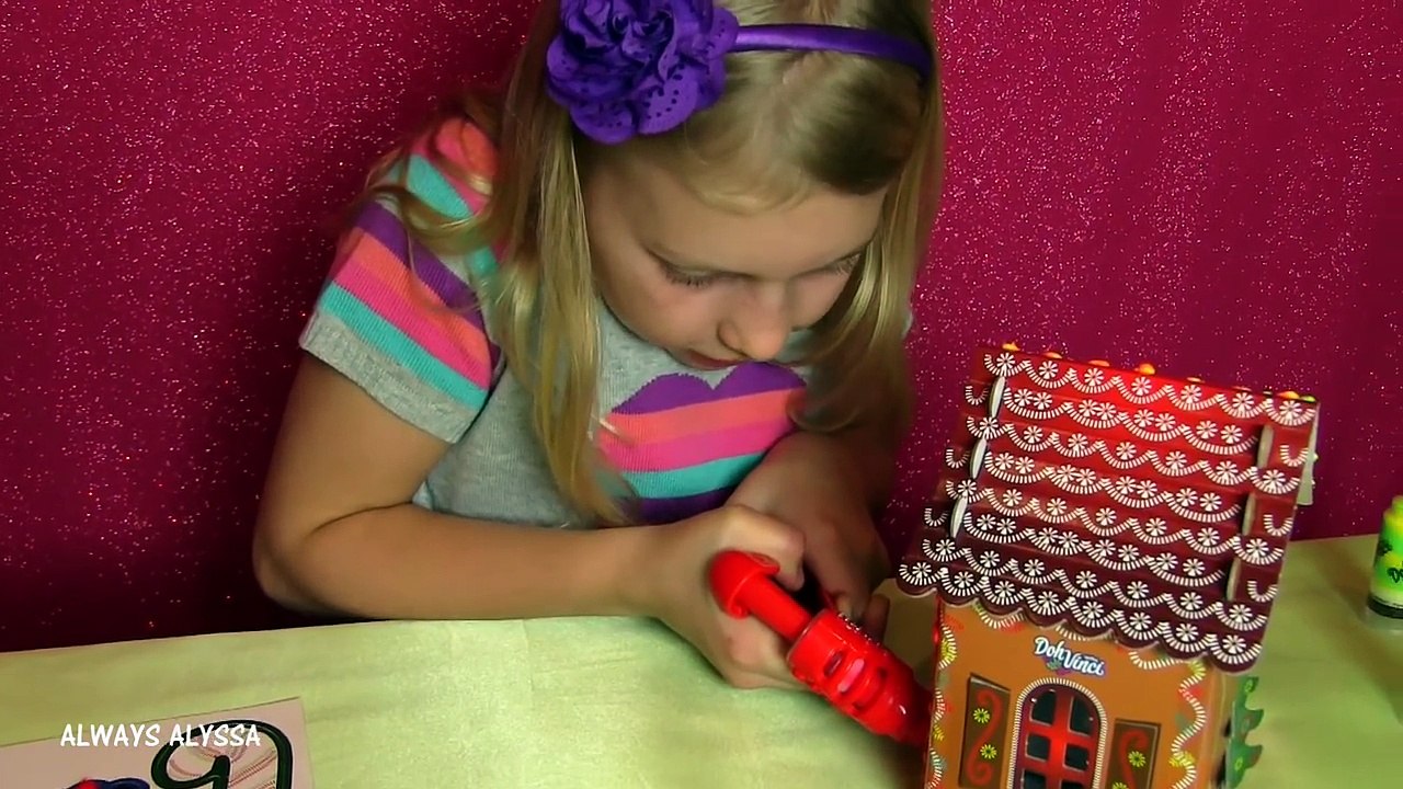 DIY Doh Vinci Play-Doh Gingerbread House