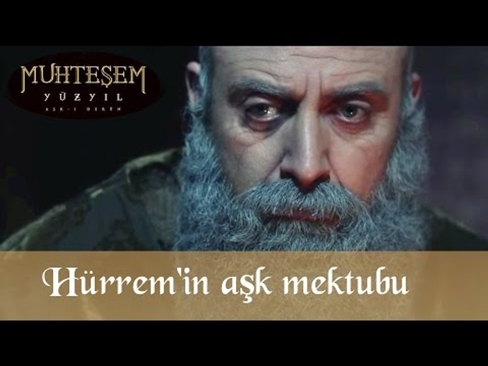 Muhteşem Yüzyıl 132. Bölüm - Hürrem'in aşk mektubu
