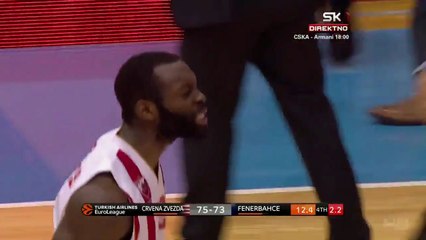 Carls Dzenkins | Crvena zvezda - Fenerbahce 75:73