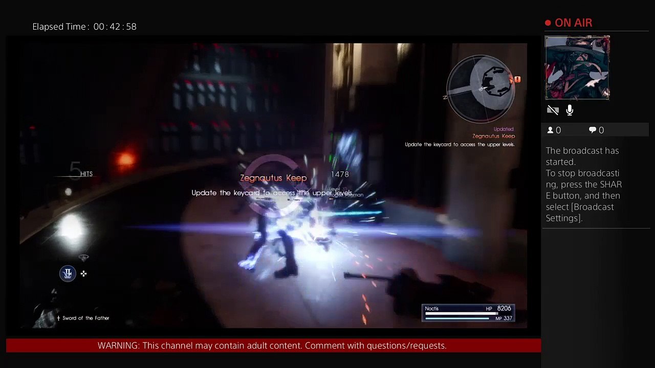 Late night with Final Fantasy XV - story progession (55)