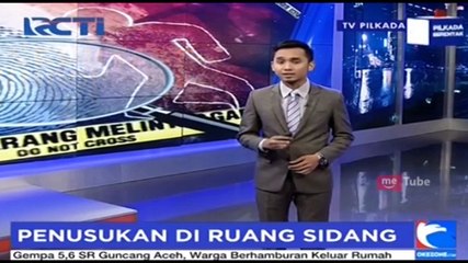 Terdakwa Kasus Pembunuhan Ditusuk Oleh Saksi di Ruang Sidang
