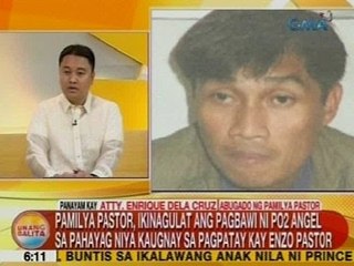 UB: Pastor family, ikinagulat ang pagbawi ni PO2 Angel sa pahayag niya kaugnay sa pagpatay kay Enzo