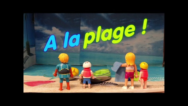 A La Plage ! ( Java, Zoé, Julie et Cassandre -janvier 2017)