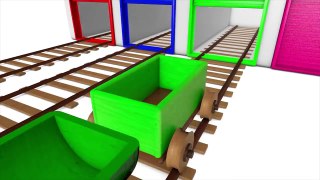 Learn Colors with Colorful Trains Colours for Kids Toddlers and Children