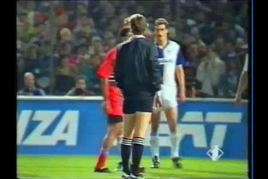 22.03.1990 - 1989-1990 UEFA Cup Winners' Cup Quarter Final 2nd Leg Grasshoppers Zürich 1-2 UC Sampdoria