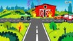 The Fire Truck Putting Out Fires | Service Vehicles & Construction Trucks Cartoons for children