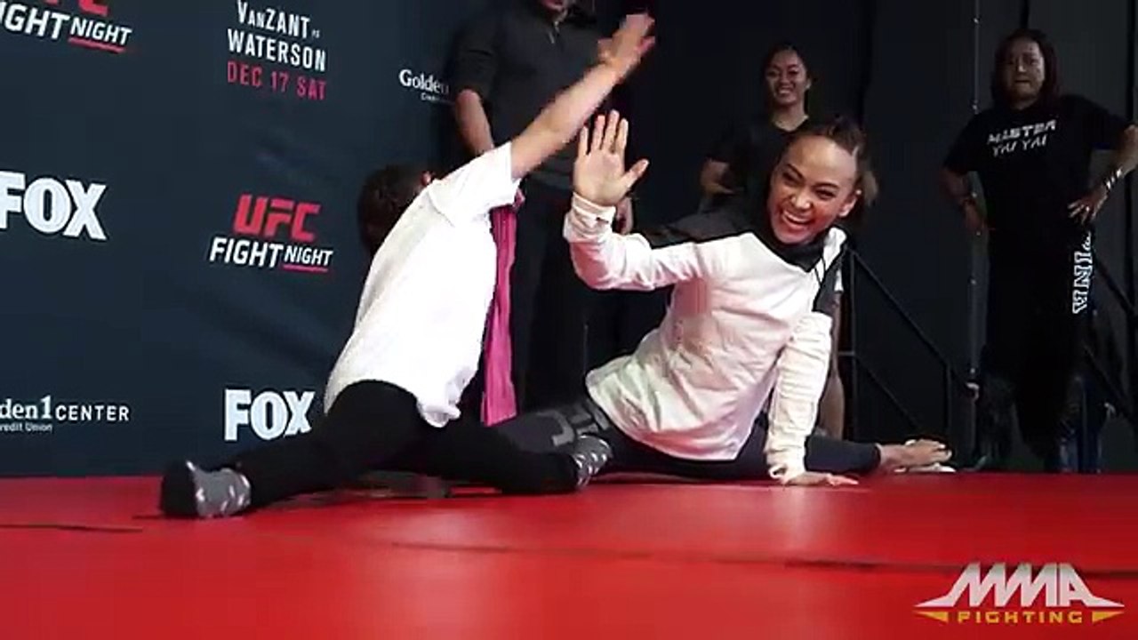 Michelle Waterson UFC on FOX 22 Open Workout (Complete)