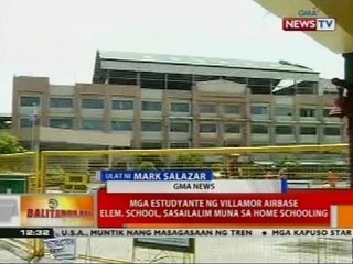 Mga estudyante ng Villamor Airbase Elem. School, sasailalim muna sa home schooling