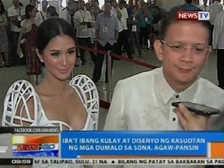 NTG: Iba't ibang kulay at disenyo ng kasuotan ng mga dumalo sa SONA, agaw-pansin
