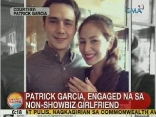 UB: Patrick Garcia, engaged na sa non-showbiz girlfriend